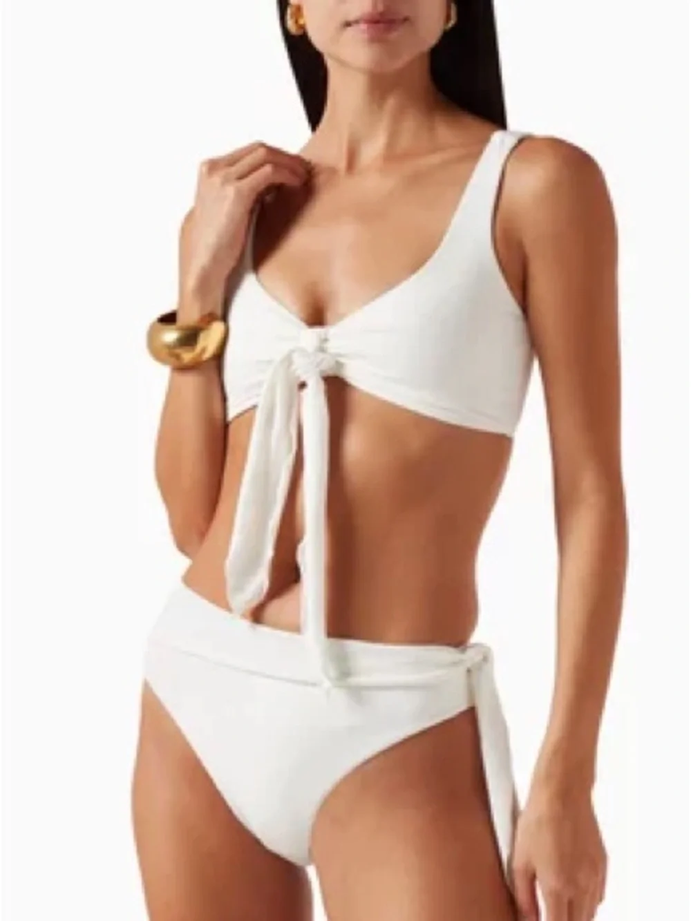 Frankies Bikinis minimal white